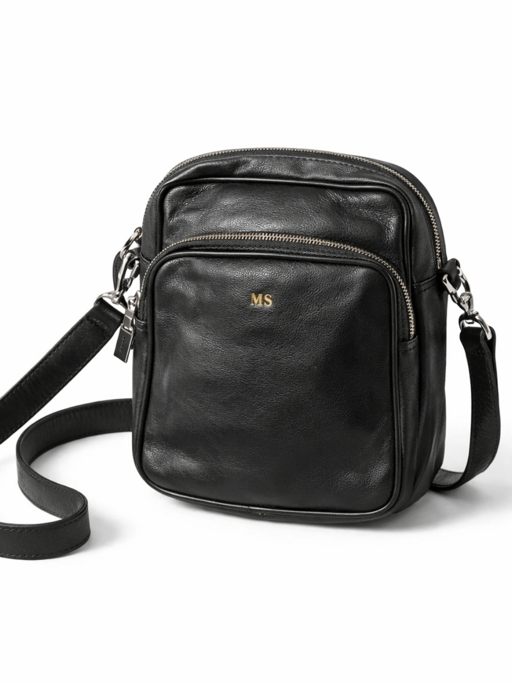 TUSCANS Italian Leather Vintage Crossbody.